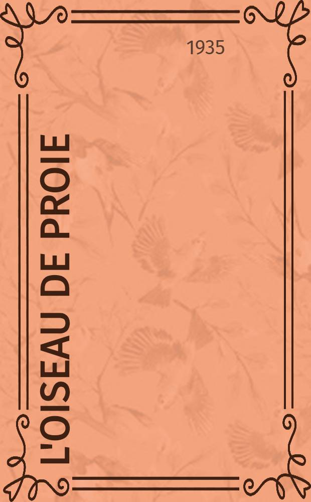 L'oiseau de proie