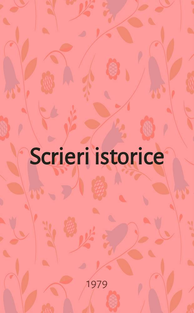 Scrieri istorice