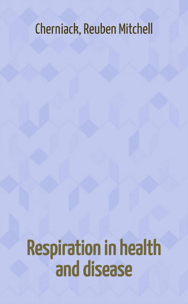 Respiration in health and disease