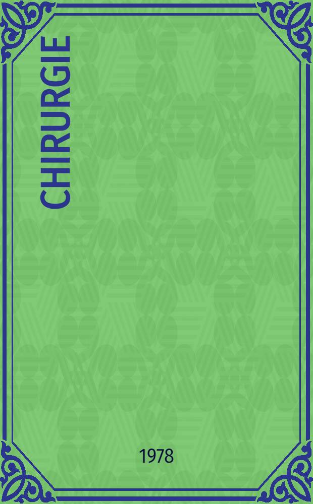 Chirurgie
