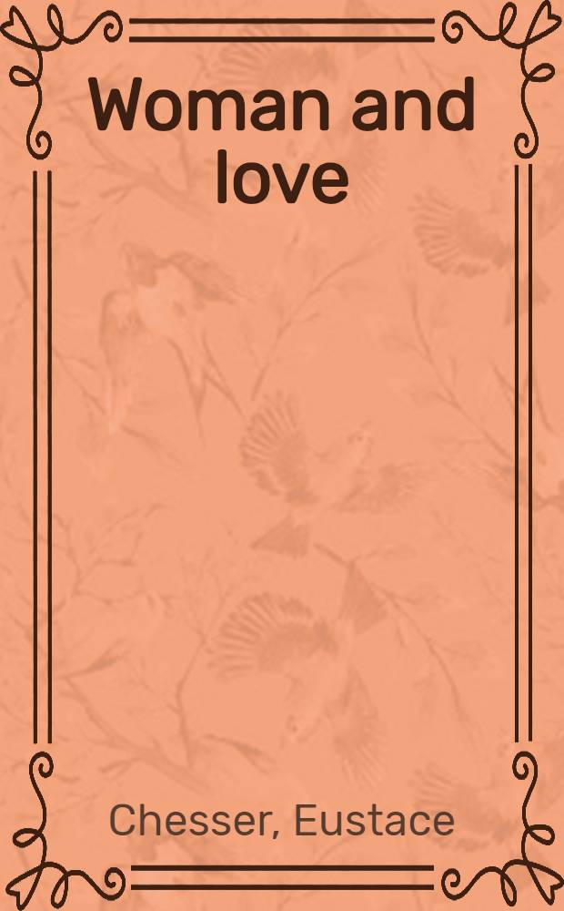 Woman and love