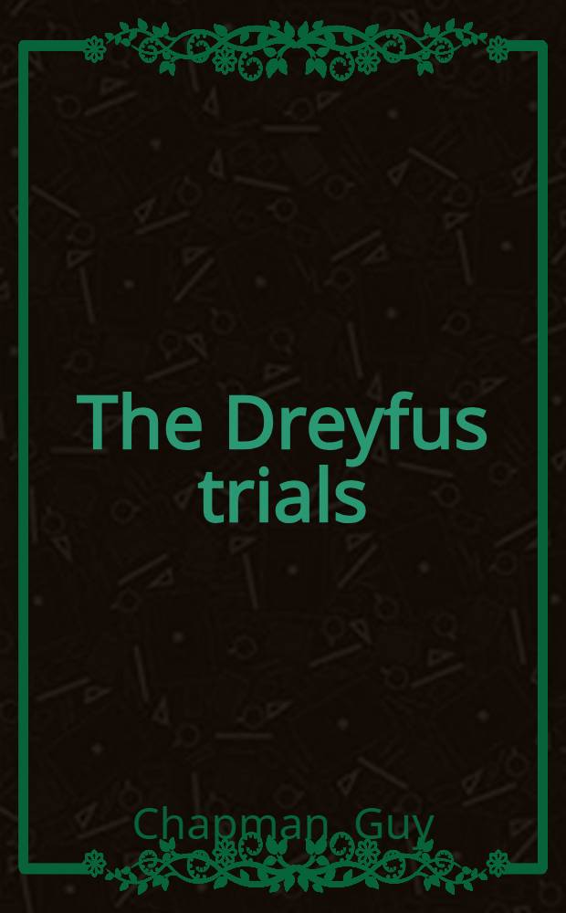 The Dreyfus trials