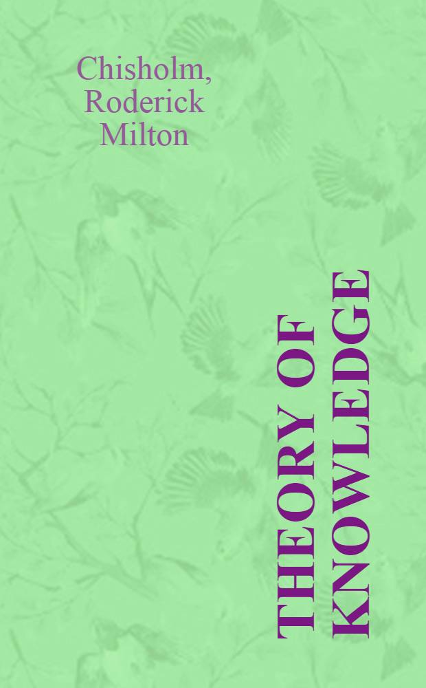 Theory of knowledge