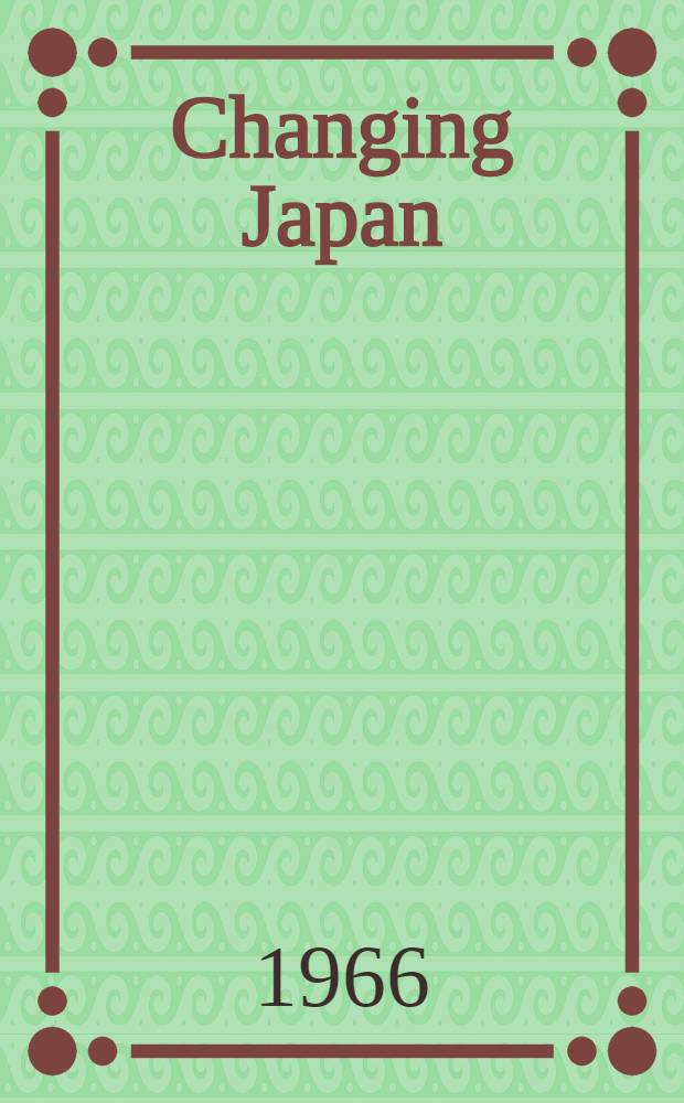 Changing Japan