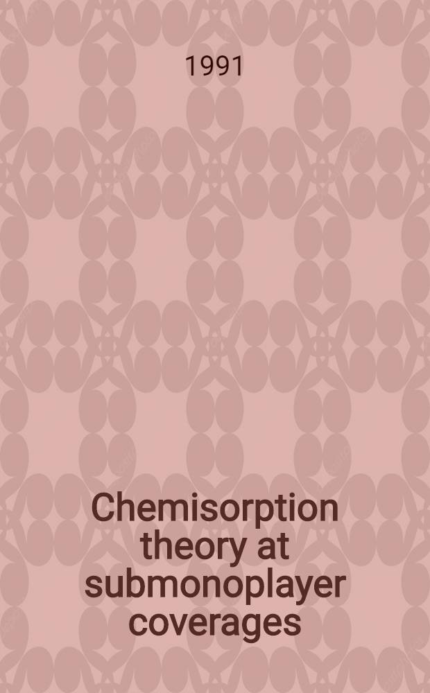Chemisorption theory at submonoplayer coverages : Influence of the dynamic hopping on the electronic characteristics