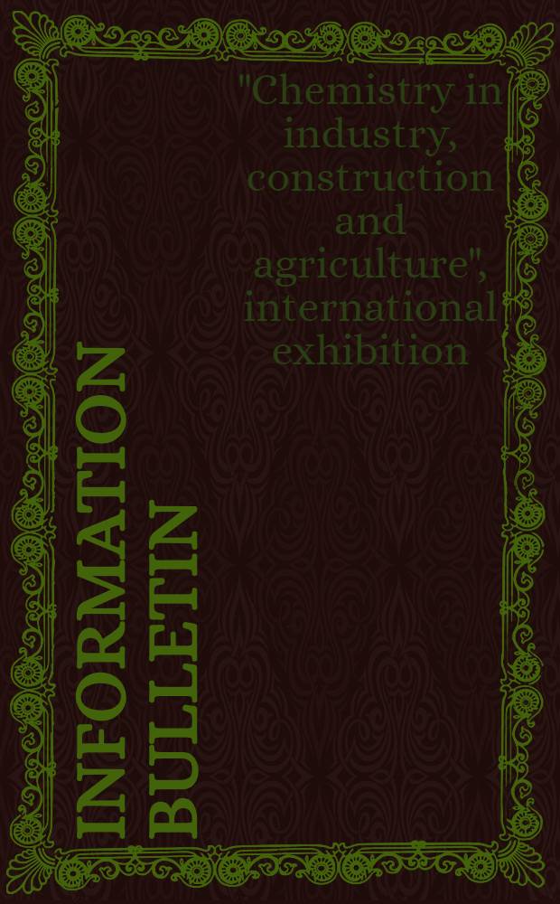 Information bulletin