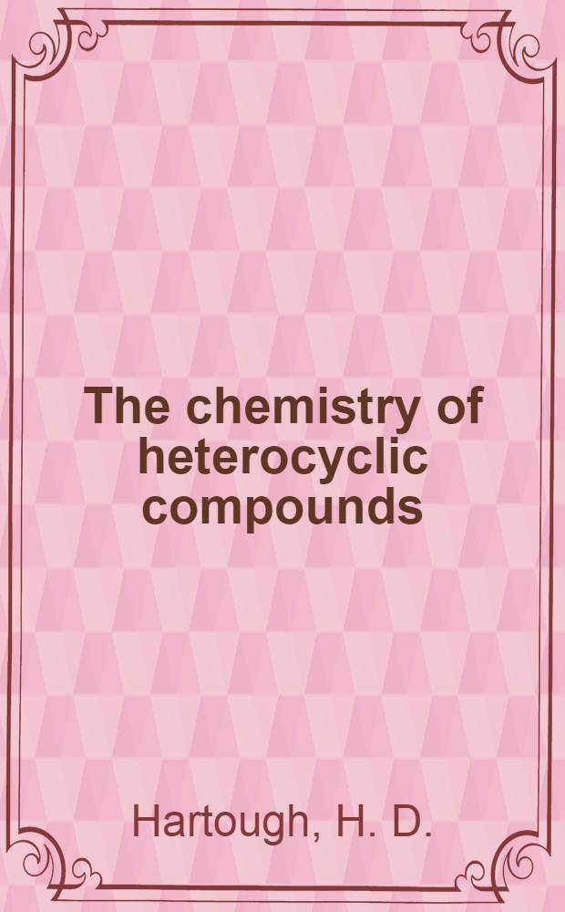 The chemistry of heterocyclic compounds : A series of monographs. Vol. 3 : Thiophene and its derivatives