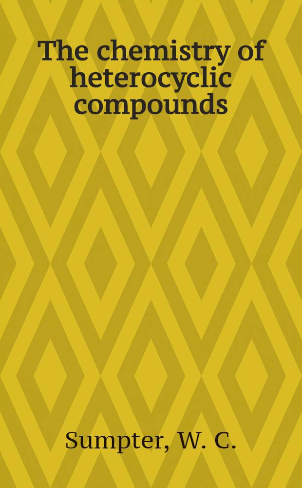 The chemistry of heterocyclic compounds : A series of monographs. Vol. 8 : Heterocyclic compounds with indole and carbazole systems