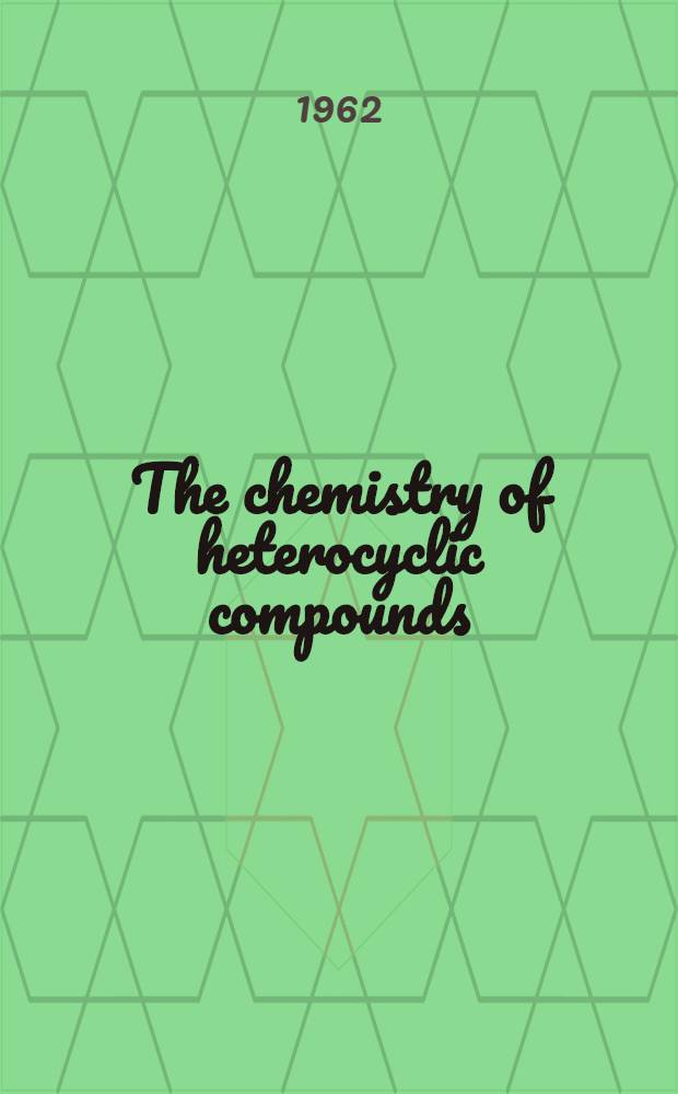 The chemistry of heterocyclic compounds : A series of monographs. Vol. 16 : The pyrimidines