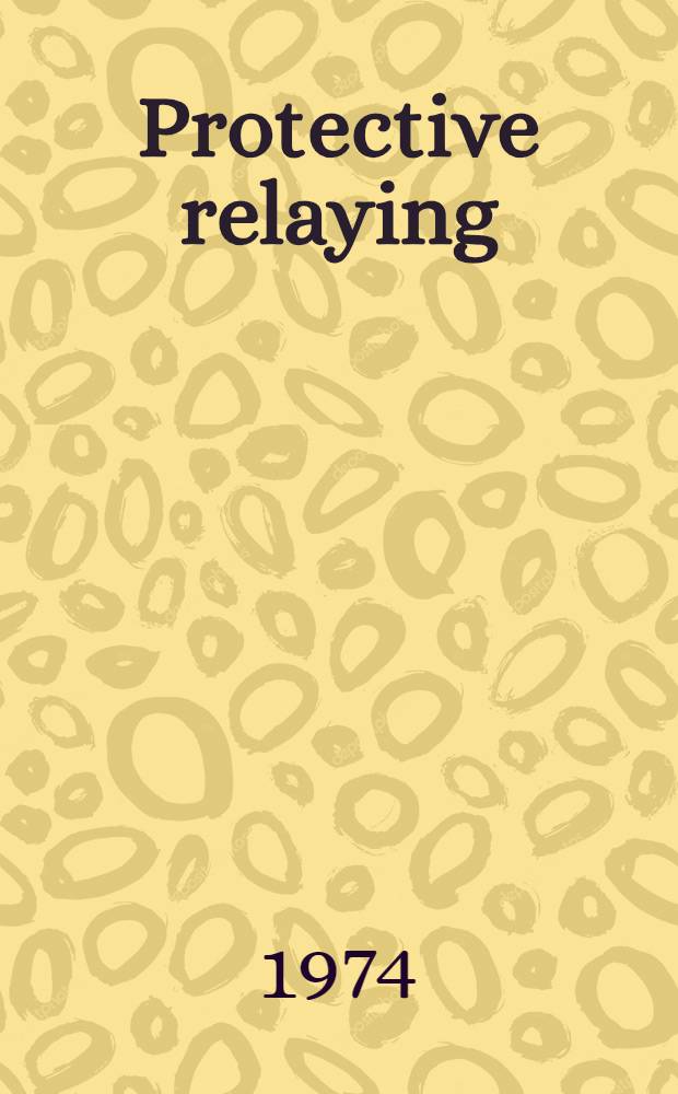 Protective relaying