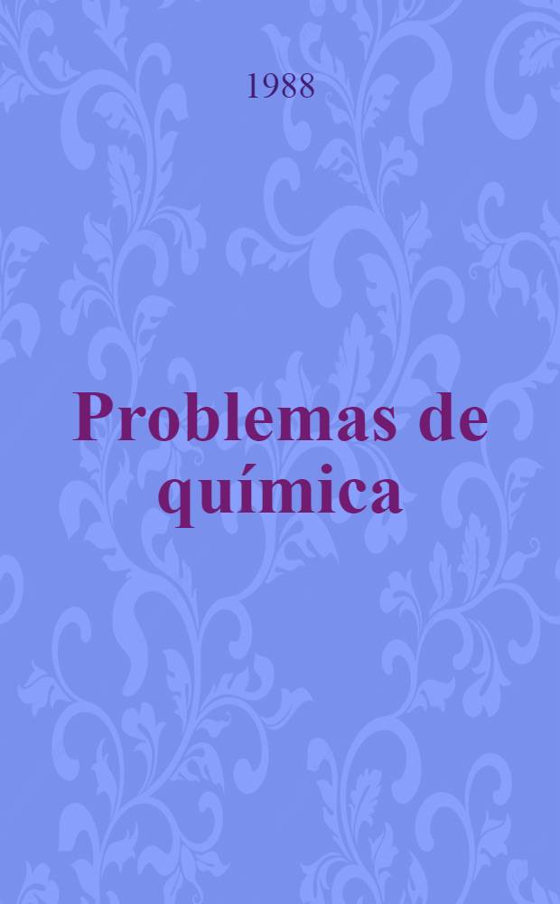 Problemas de química