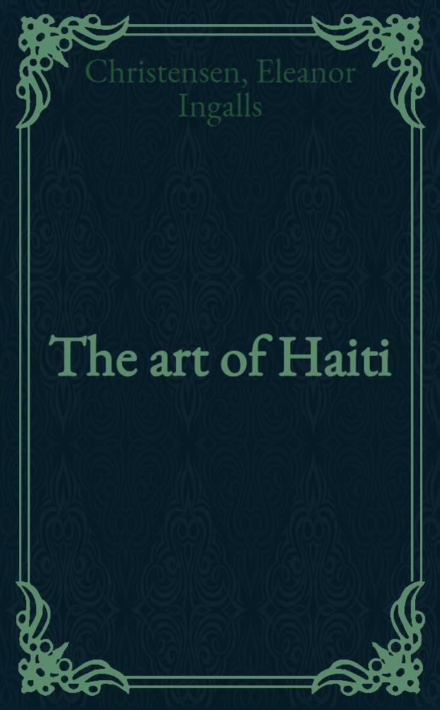 The art of Haiti