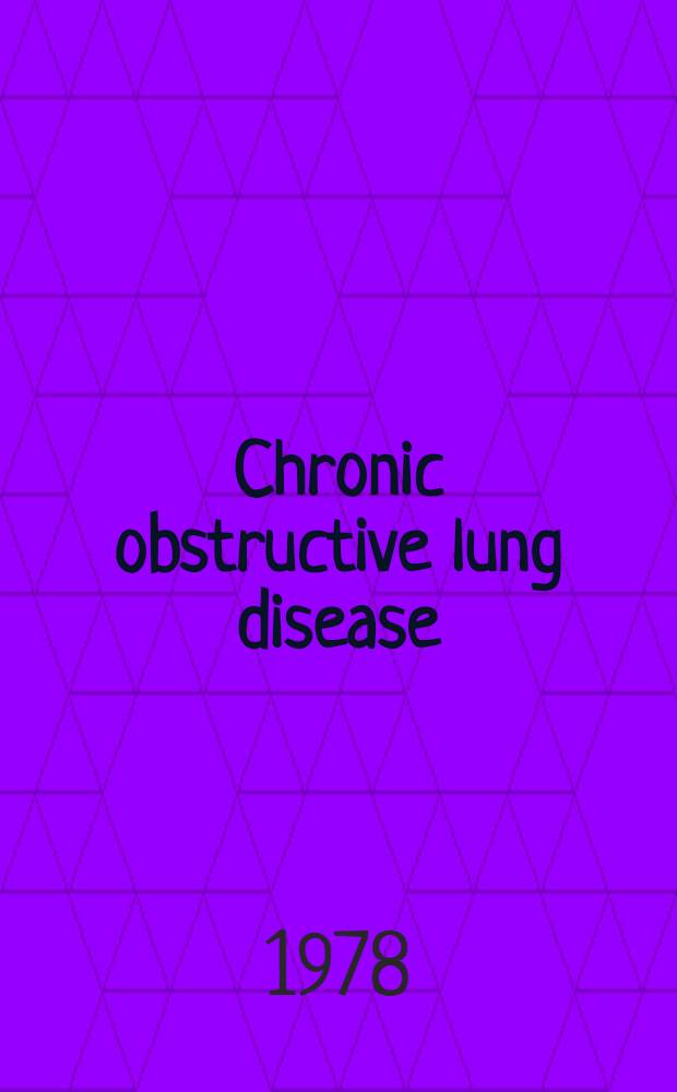 Chronic obstructive lung disease : Clinical a. management