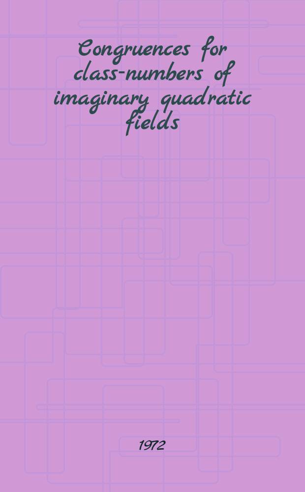 Congruences for class-numbers of imaginary quadratic fields (mod 3)