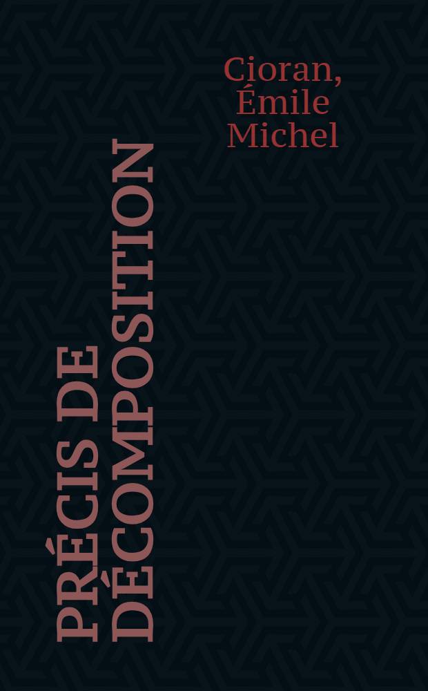 Précis de décomposition