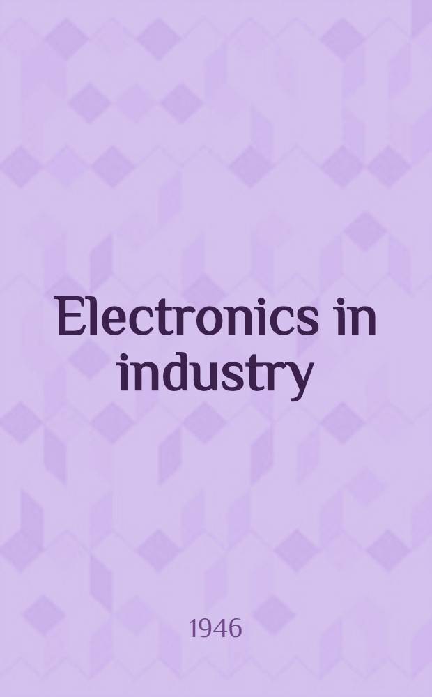 Electronics in industry