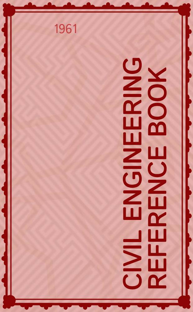 Civil engineering reference book
