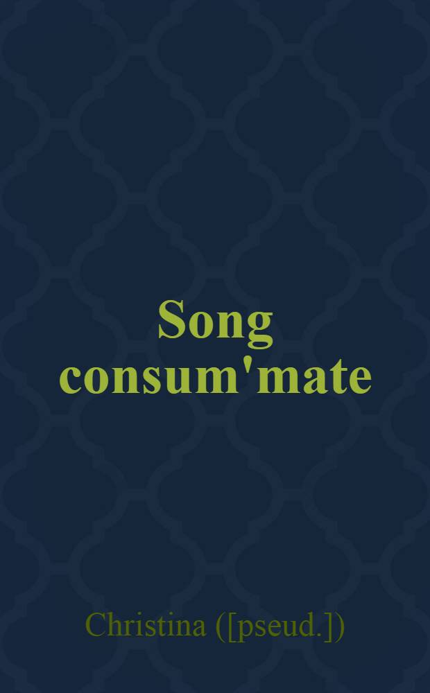 Song consum'mate