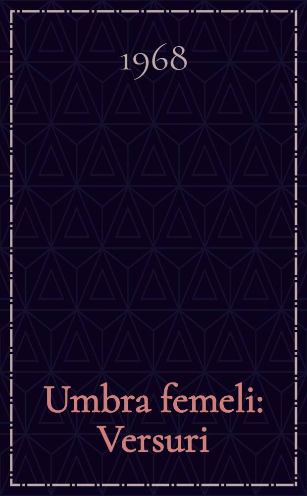Umbra femeli : Versuri