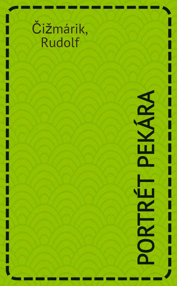 Portr&eacute;t pek&aacute;ra