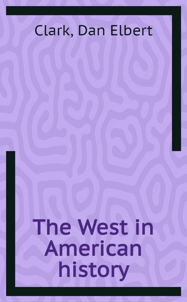 The West in American history