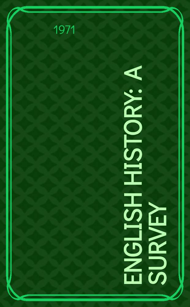 English history : A survey