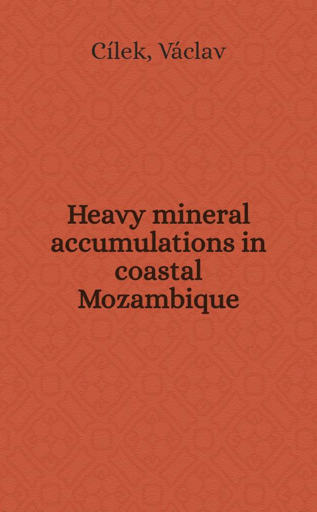 Heavy mineral accumulations in coastal Mozambique