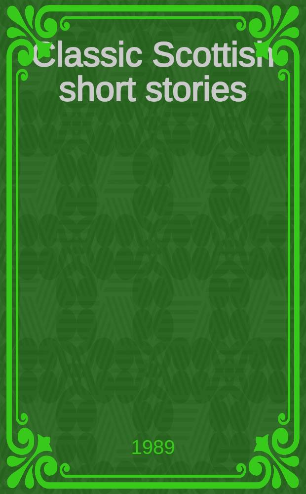 Classic Scottish short stories
