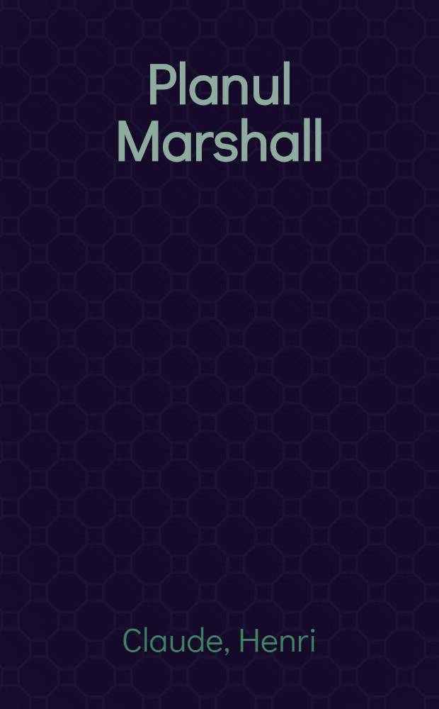 Planul Marshall