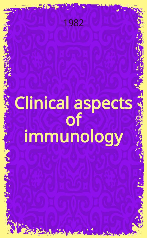 Clinical aspects of immunology : In 2 vol. Vol. 2