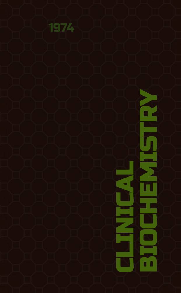 Clinical biochemistry : Principles and methods. Vol. 2