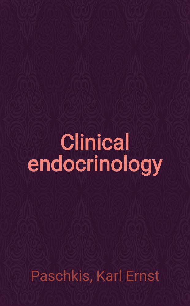 Clinical endocrinology