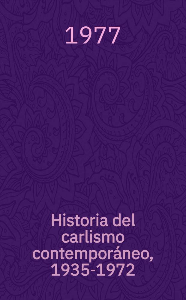 Historia del carlismo contemporáneo, 1935-1972