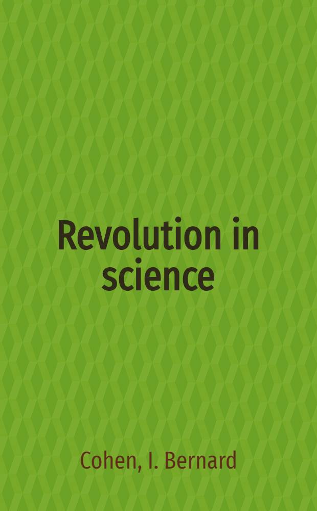 Revolution in science