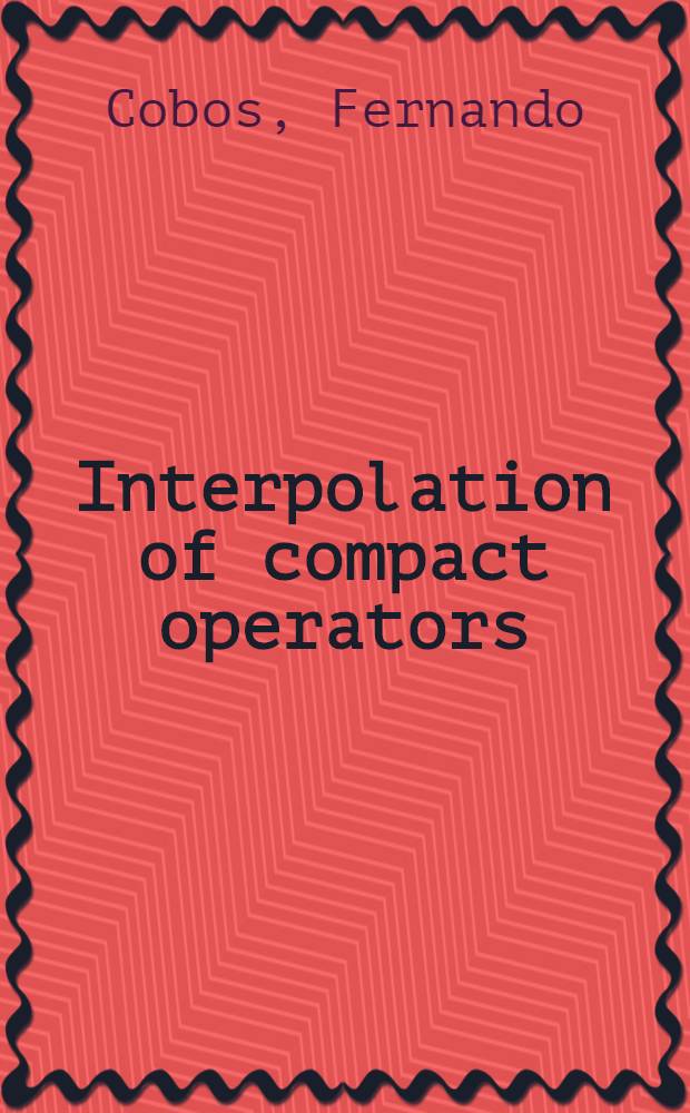 Interpolation of compact operators: the multidimensional case
