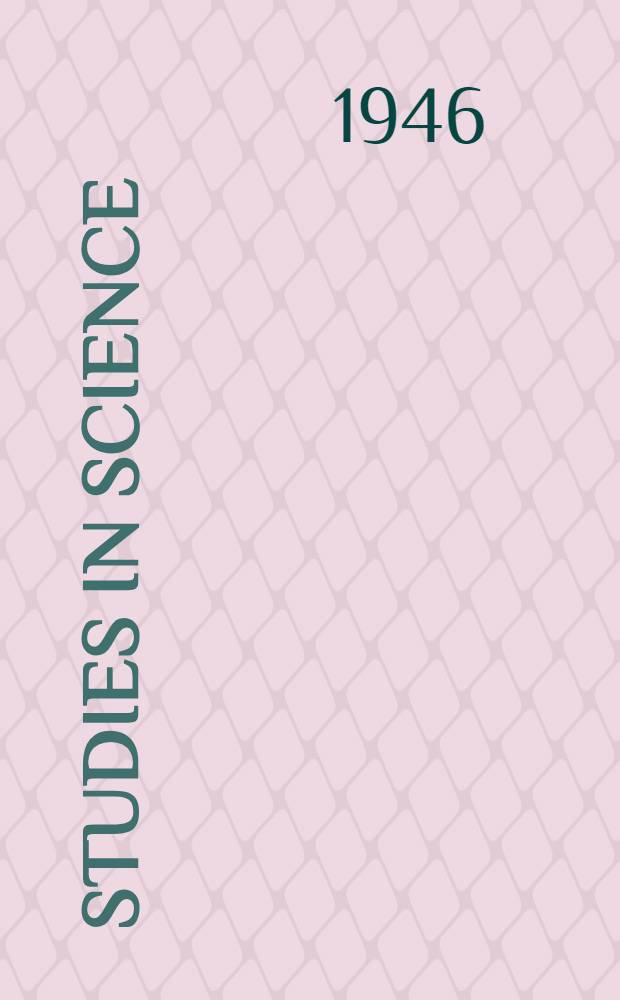 Studies in science