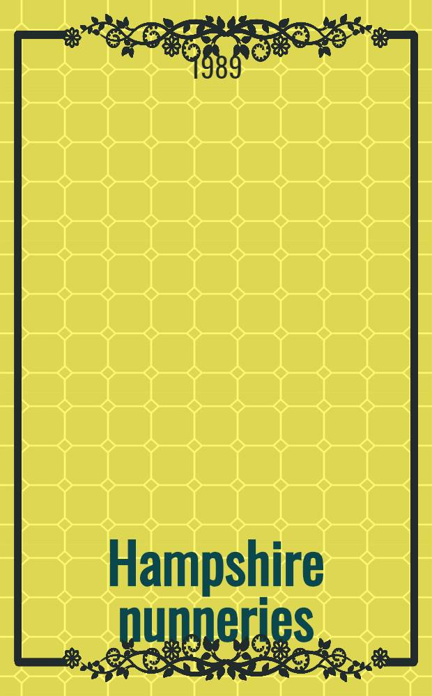 Hampshire nunneries