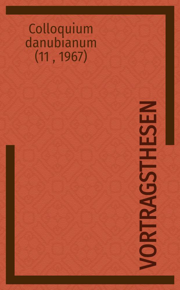 Vortragsthesen