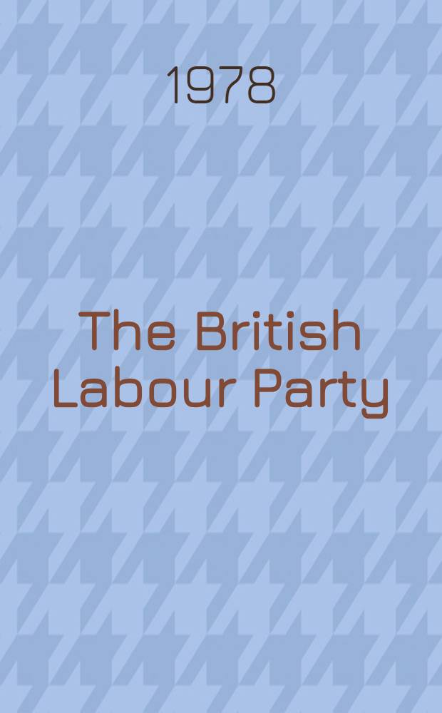 The British Labour Party : A functioning participatory democracy