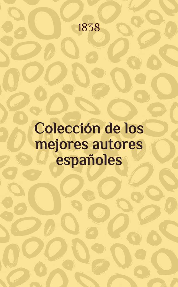 Colecci&oacute;n de los mejores autores espa&ntilde;oles