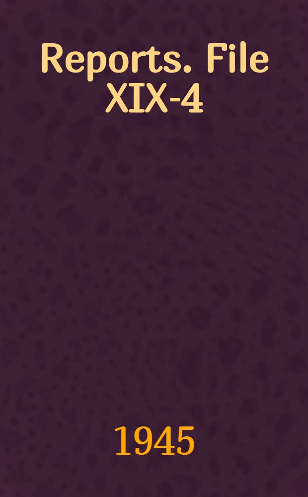 [Reports]. File XIX-4 : Hydrogen peroxide, production of [!] through 2-ethyl anthraquinone