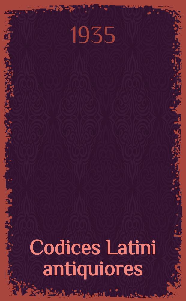 Codices Latini antiquiores : A palaeographical guide to Latin manuscripts prior to the ninth century. P. 2 : Great Britain and Ireland