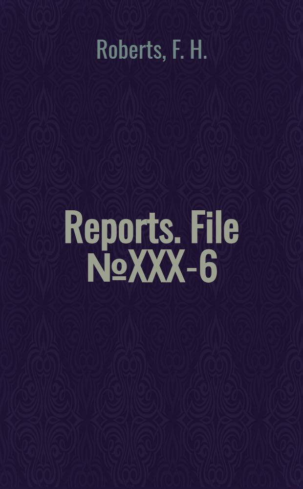 [Reports]. File № XXX-6 : Preparation of "Alkazid" M and Dik