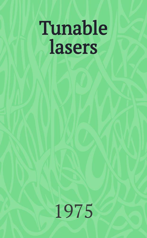 Tunable lasers