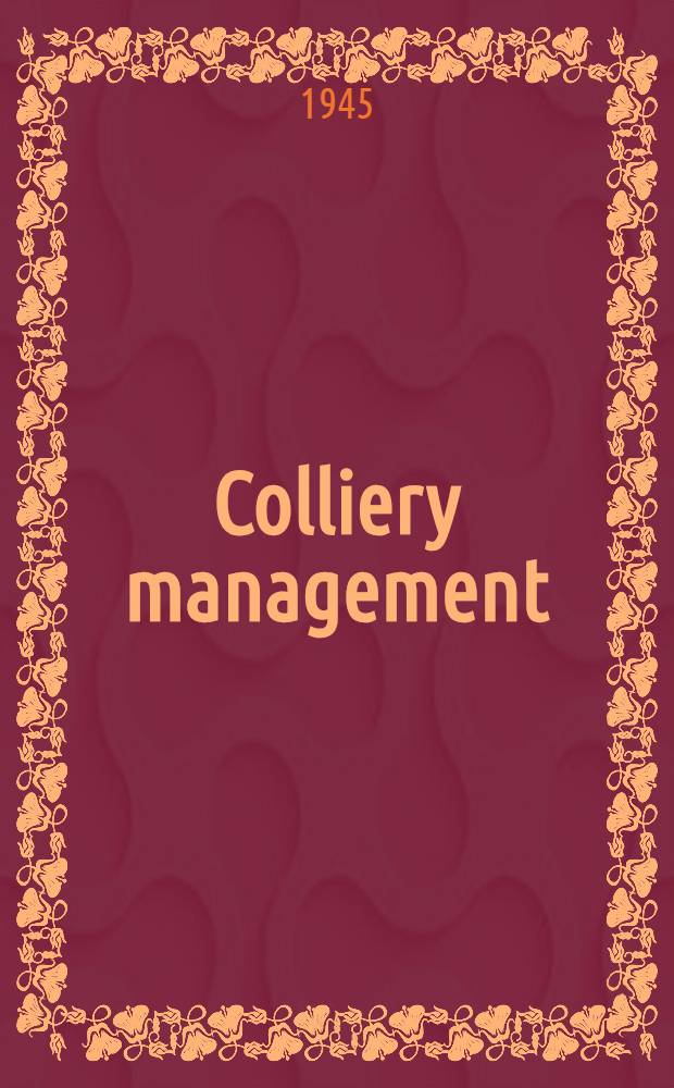 Colliery management