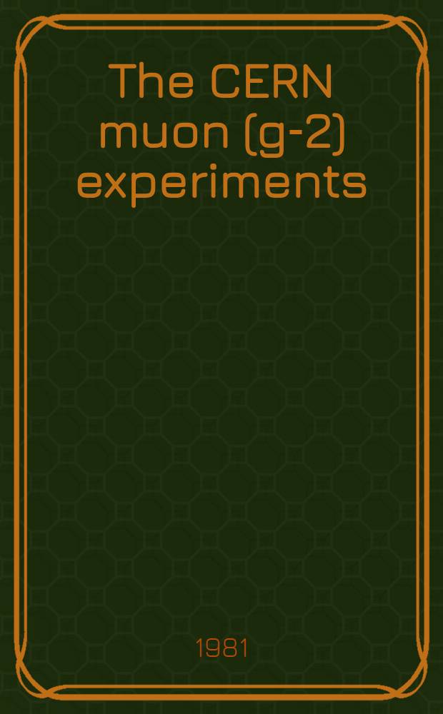 The CERN muon (g-2) experiments