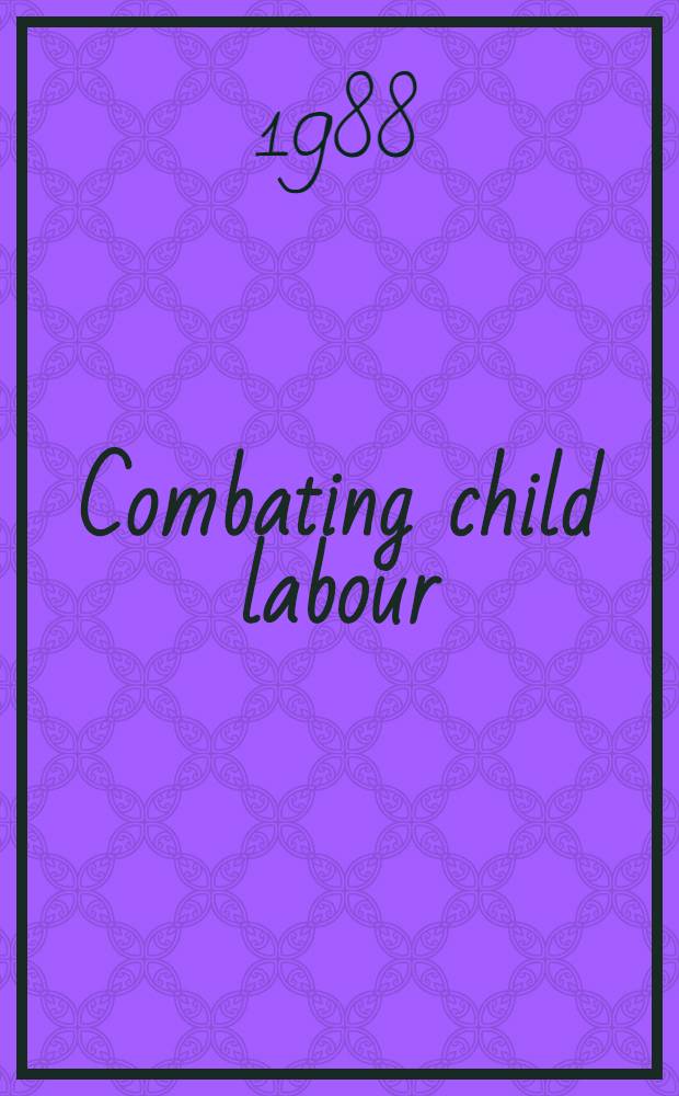 Combating child labour