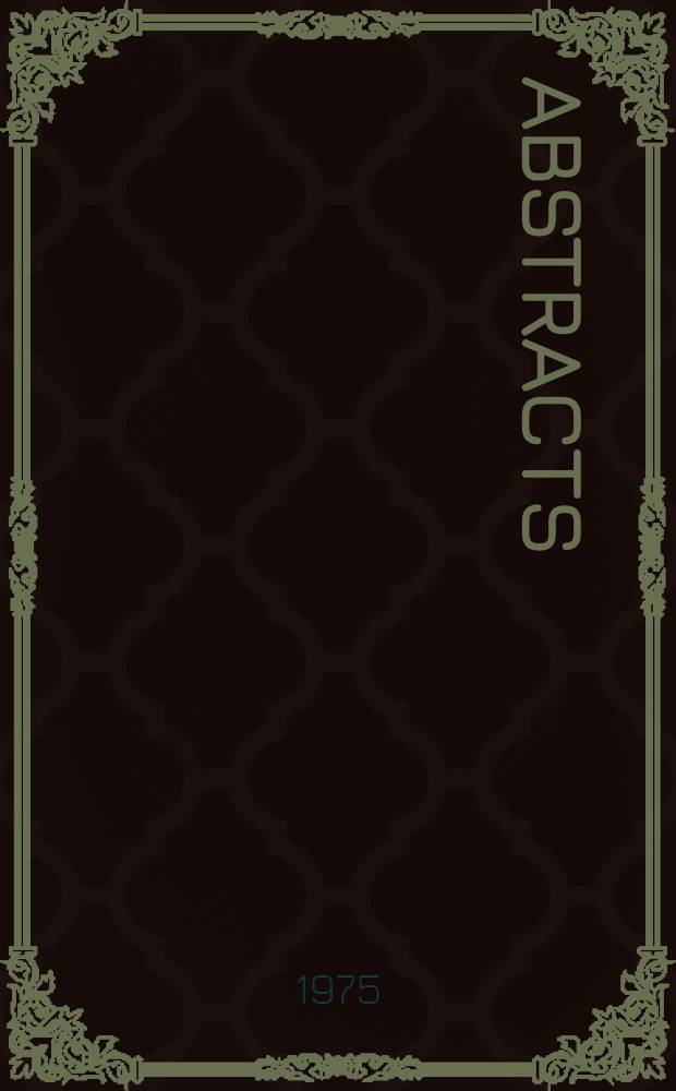 Abstracts