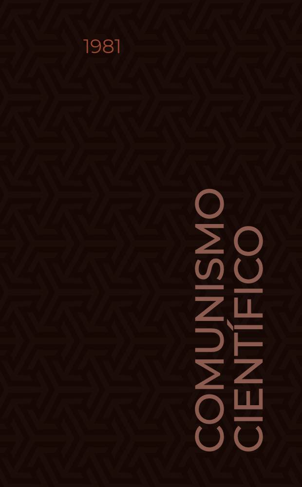 Comunismo científico : Diccionario