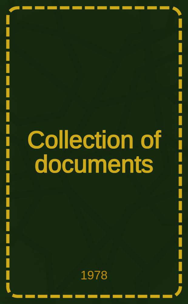 Collection of documents